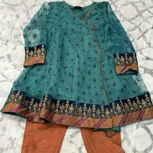 Maria B Pakistani Girls Dress with Pants